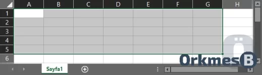 Excel Tablo Oluşturma